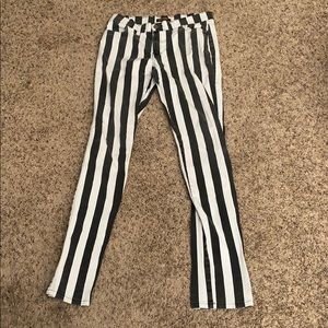 Striped Jeans